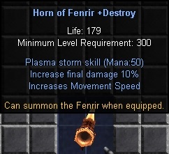 Black Horn of Fenrir