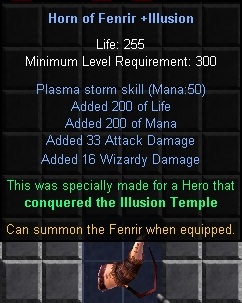 Gold Horn of Fenrir