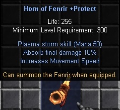 Blue Horn of Fenrir