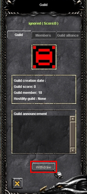Withdraw